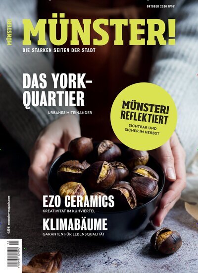 Titelbild der Ausgabe 161/2026 von Münster!. Diese Zeitschrift und viele weitere Lifestylemagazine und Peoplemagazine als Abo oder epaper bei United Kiosk online kaufen.
