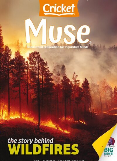 Titelbild der Ausgabe 7/2025 von Muse - The magazine of science, culture, and smart laughs for kids and children. Diese Zeitschrift und viele weitere Jugendzeitschriften und Kinderzeitschriften als Abo oder epaper bei United Kiosk online kaufen.