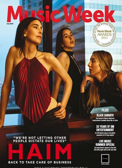 Titelbild der Ausgabe 6/2025 von Music Week. Diese Zeitschrift und viele weitere Reisemagazine, Freizeitmagazine und Wissensmagazine als Abo oder epaper bei United Kiosk online kaufen.