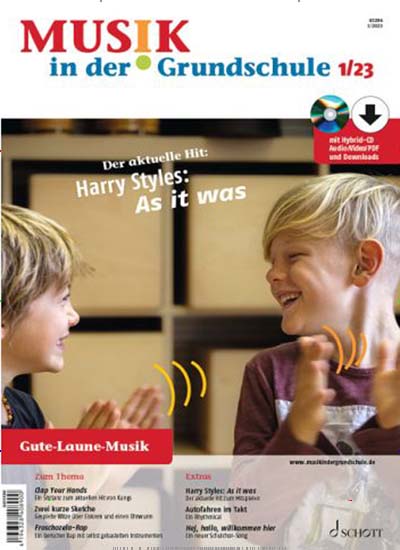 Titelbild der Ausgabe 4/2023 von Musik in der Grundschule. Diese Zeitschrift und viele weitere Zeitschriften für Pädagogik als Abo oder epaper bei United Kiosk online kaufen.