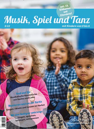 Titelbild der Ausgabe 3/2022 von Musik, Spiel und Tanz. Diese Zeitschrift und viele weitere Zeitschriften für Pädagogik als Abo oder epaper bei United Kiosk online kaufen.