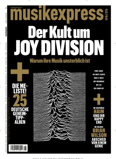 Titelbild der Ausgabe 8/2025 von musikexpress. Diese Zeitschrift und viele weitere Reisemagazine, Freizeitmagazine und Wissensmagazine als Abo oder epaper bei United Kiosk online kaufen.