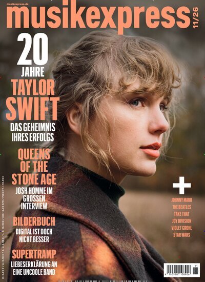 Titelbild der Ausgabe 11/2026 von musikexpress. Diese Zeitschrift und viele weitere Reisemagazine, Freizeitmagazine und Wissensmagazine als Abo oder epaper bei United Kiosk online kaufen.