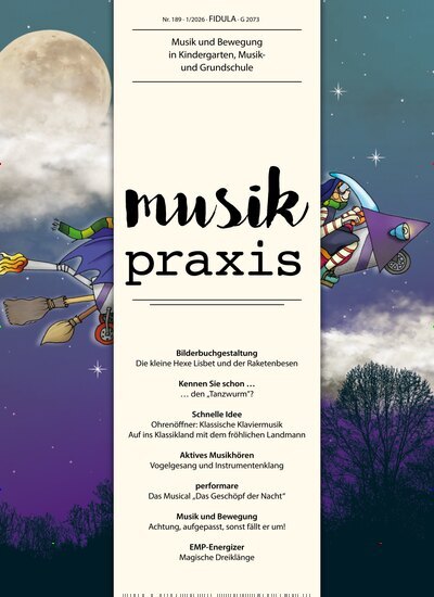 Titelbild der Ausgabe 1/2026 von musikpraxis. Diese Zeitschrift und viele weitere Zeitschriften für Pädagogik als Abo oder epaper bei United Kiosk online kaufen.