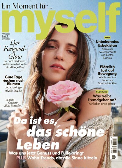Titelbild der Ausgabe 4/2026 von myself. Diese Zeitschrift und viele weitere Frauenzeitschriften als Abo oder epaper bei United Kiosk online kaufen.