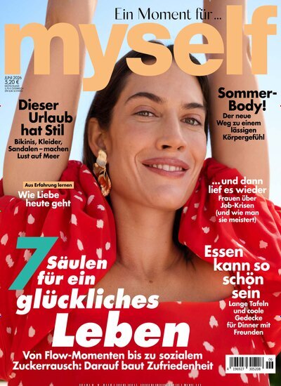 Titelbild der Ausgabe 6/2026 von myself. Diese Zeitschrift und viele weitere Frauenzeitschriften als Abo oder epaper bei United Kiosk online kaufen.