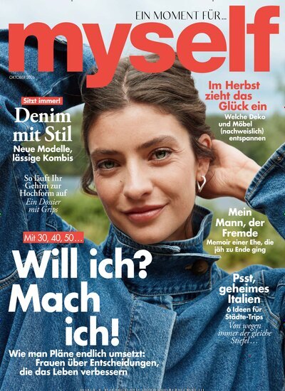 Titelbild der Ausgabe 10/2026 von myself. Diese Zeitschrift und viele weitere Frauenzeitschriften als Abo oder epaper bei United Kiosk online kaufen.