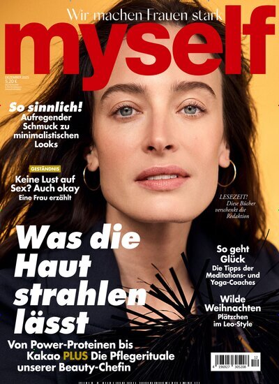 Titelbild der Ausgabe 12/2025 von myself. Diese Zeitschrift und viele weitere Frauenzeitschriften als Abo oder epaper bei United Kiosk online kaufen.