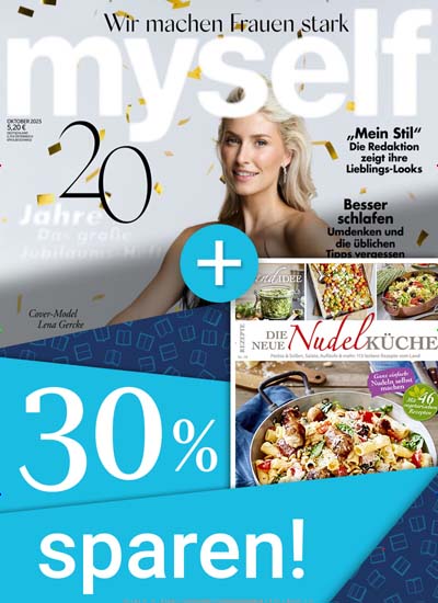 Titelbild der Ausgabe 1/2025 von myself Zeitschriften Bundle. Diese Zeitschrift und viele weitere Frauenzeitschriften als Abo oder epaper bei United Kiosk online kaufen.