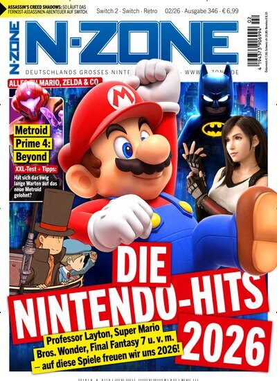 Titelbild der Ausgabe 2/2026 von N-Zone. Diese Zeitschrift und viele weitere Computerzeitschriften, Tabletmagazine und Smartphonemagazine als Abo oder epaper bei United Kiosk online kaufen.
