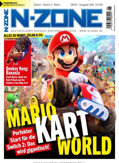Titelbild der Ausgabe 6/2025 von N-Zone. Diese Zeitschrift und viele weitere Computerzeitschriften, Tabletmagazine und Smartphonemagazine als Abo oder epaper bei United Kiosk online kaufen.