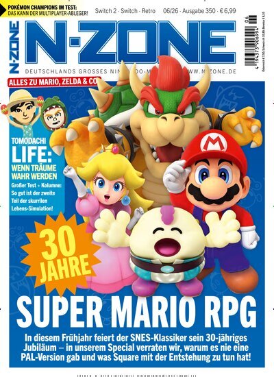 Titelbild der Ausgabe 6/2026 von N-Zone. Diese Zeitschrift und viele weitere Computerzeitschriften, Tabletmagazine und Smartphonemagazine als Abo oder epaper bei United Kiosk online kaufen.