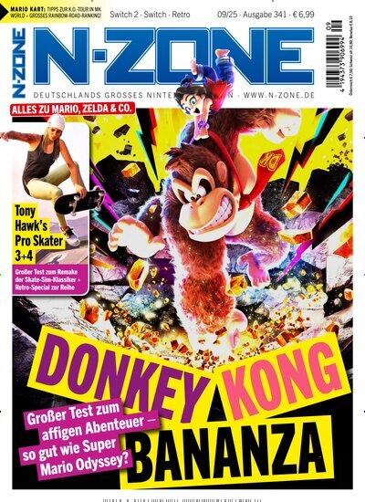 Titelbild der Ausgabe 9/2025 von N-Zone. Diese Zeitschrift und viele weitere Computerzeitschriften, Tabletmagazine und Smartphonemagazine als Abo oder epaper bei United Kiosk online kaufen.