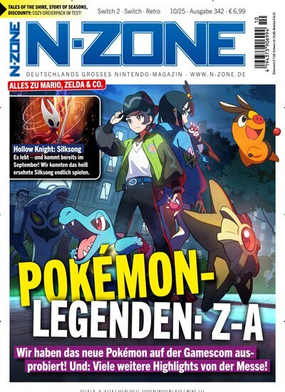 Titelbild der Ausgabe 10/2025 von N-Zone. Diese Zeitschrift und viele weitere Computerzeitschriften, Tabletmagazine und Smartphonemagazine als Abo oder epaper bei United Kiosk online kaufen.