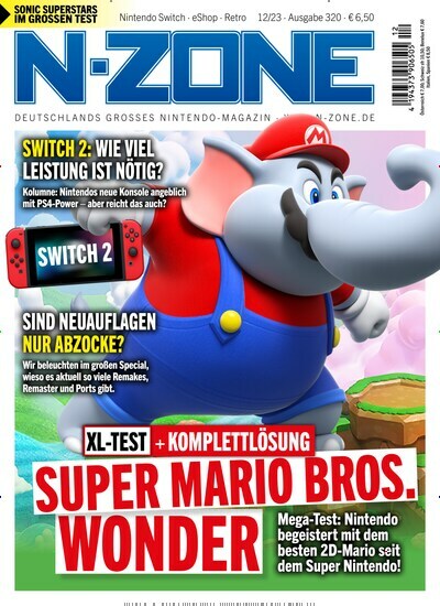 Titelbild der Ausgabe 12/2023 von N-Zone. Diese Zeitschrift und viele weitere Computerzeitschriften, Tabletmagazine und Smartphonemagazine als Abo oder epaper bei United Kiosk online kaufen.