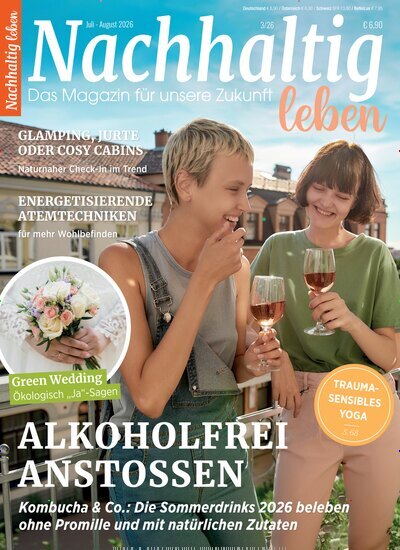 Titelbild der Ausgabe 3/2026 von Nachhaltig leben. Diese Zeitschrift und viele weitere Wirtschaftsmagazine und Politikmagazine als Abo oder epaper bei United Kiosk online kaufen.