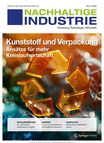Titelbild der Ausgabe 3/2025 von Nachhaltige Industrie. Diese Zeitschrift und viele weitere Industriemagazine und Handwerkmagazine als Abo oder epaper bei United Kiosk online kaufen.