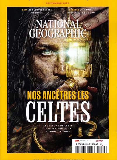 Titelbild der Ausgabe 252/2020 von National Geographic Frankreich. Diese Zeitschrift und viele weitere Reisemagazine, Freizeitmagazine und Wissensmagazine als Abo oder epaper bei United Kiosk online kaufen.