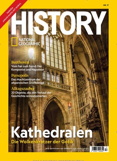 Titelbild der Ausgabe 17/2025 von National Geographic History. Diese Zeitschrift und viele weitere Reisemagazine, Freizeitmagazine und Wissensmagazine als Abo oder epaper bei United Kiosk online kaufen.