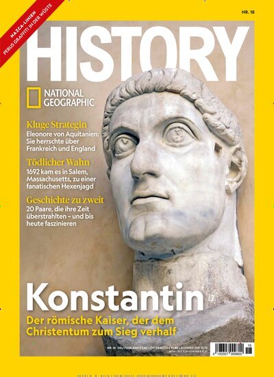 Titelbild der Ausgabe 18/2025 von National Geographic History. Diese Zeitschrift und viele weitere Reisemagazine, Freizeitmagazine und Wissensmagazine als Abo oder epaper bei United Kiosk online kaufen.