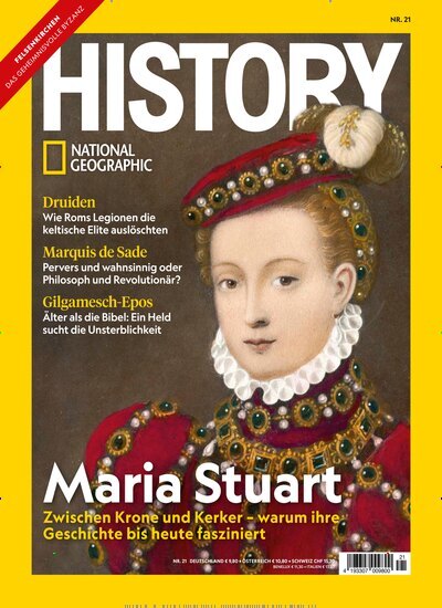 Titelbild der Ausgabe 21/2026 von National Geographic History. Diese Zeitschrift und viele weitere Reisemagazine, Freizeitmagazine und Wissensmagazine als Abo oder epaper bei United Kiosk online kaufen.