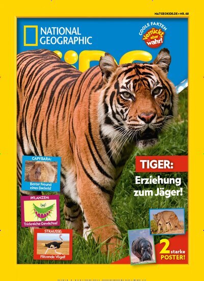 Titelbild der Ausgabe 68/2026 von National Geographic Kids. Diese Zeitschrift und viele weitere Jugendzeitschriften und Kinderzeitschriften als Abo oder epaper bei United Kiosk online kaufen.