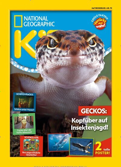 Titelbild der Ausgabe 70/2026 von National Geographic Kids. Diese Zeitschrift und viele weitere Jugendzeitschriften und Kinderzeitschriften als Abo oder epaper bei United Kiosk online kaufen.