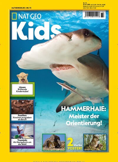 Titelbild der Ausgabe 72/2026 von National Geographic Kids. Diese Zeitschrift und viele weitere Jugendzeitschriften und Kinderzeitschriften als Abo oder epaper bei United Kiosk online kaufen.