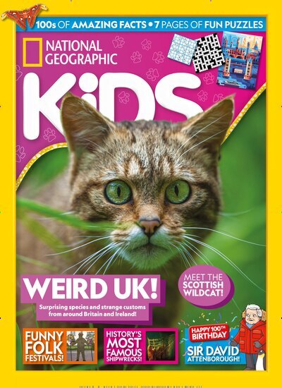 Titelbild der Ausgabe 6/2026 von National Geographic Kids UK. Diese Zeitschrift und viele weitere Jugendzeitschriften und Kinderzeitschriften als Abo oder epaper bei United Kiosk online kaufen.