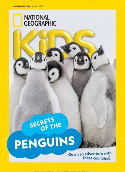 Titelbild der Ausgabe 5/2025 von National Geographic Kids USA. Diese Zeitschrift und viele weitere Jugendzeitschriften und Kinderzeitschriften als Abo oder epaper bei United Kiosk online kaufen.