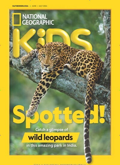 Titelbild der Ausgabe 6/2024 von National Geographic Kids USA. Diese Zeitschrift und viele weitere Jugendzeitschriften und Kinderzeitschriften als Abo oder epaper bei United Kiosk online kaufen.