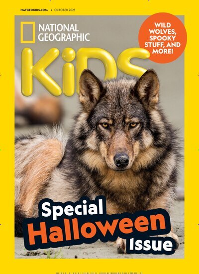 Titelbild der Ausgabe 10/2025 von National Geographic Kids USA. Diese Zeitschrift und viele weitere Jugendzeitschriften und Kinderzeitschriften als Abo oder epaper bei United Kiosk online kaufen.