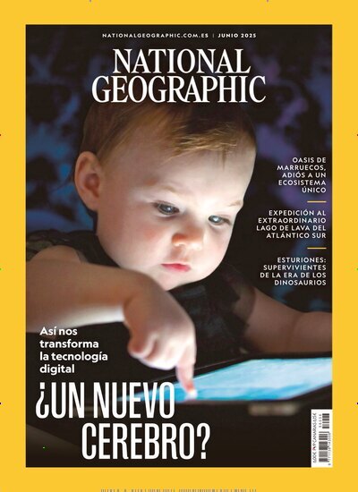 Titelbild der Ausgabe 6/2025 von National Geographic Spanien. Diese Zeitschrift und viele weitere Reisemagazine, Freizeitmagazine und Wissensmagazine als Abo oder epaper bei United Kiosk online kaufen.