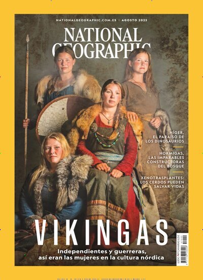 Titelbild der Ausgabe 8/2025 von National Geographic Spanien. Diese Zeitschrift und viele weitere Reisemagazine, Freizeitmagazine und Wissensmagazine als Abo oder epaper bei United Kiosk online kaufen.