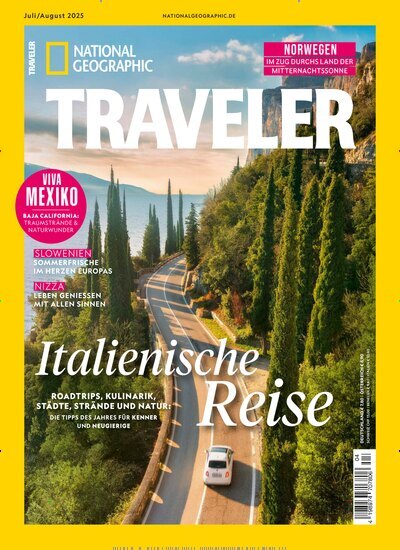 Titelbild der Ausgabe 4/2025 von National Geographic Traveler. Diese Zeitschrift und viele weitere Reisemagazine, Freizeitmagazine und Wissensmagazine als Abo oder epaper bei United Kiosk online kaufen.