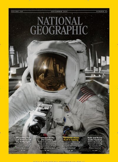 Titelbild der Ausgabe 9/2025 von National Geographic USA. Diese Zeitschrift und viele weitere Reisemagazine, Freizeitmagazine und Wissensmagazine als Abo oder epaper bei United Kiosk online kaufen.