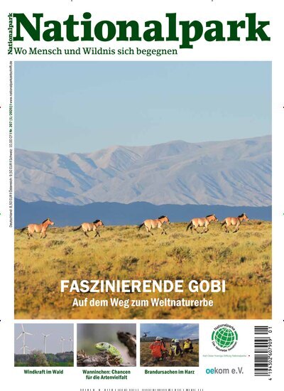 Titelbild der Ausgabe 1/2025 von Nationalpark. Diese Zeitschrift und viele weitere Naturzeitschriften, Landwirtschaftszeitungen und Umweltmagazine als Abo oder epaper bei United Kiosk online kaufen.