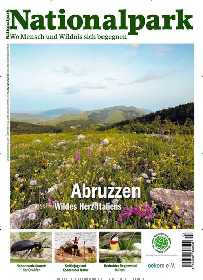Titelbild der Ausgabe 2/2026 von Nationalpark. Diese Zeitschrift und viele weitere Naturzeitschriften, Landwirtschaftszeitungen und Umweltmagazine als Abo oder epaper bei United Kiosk online kaufen.