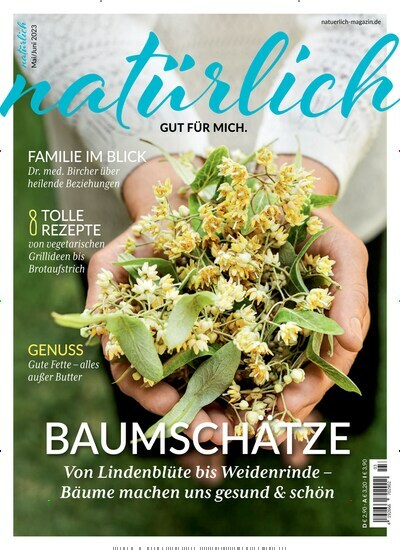 Titelbild der Ausgabe 3/2023 von Natürlich. Diese Zeitschrift und viele weitere Elternzeitschriften und Tierzeitschriften als Abo oder epaper bei United Kiosk online kaufen.