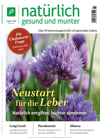 Titelbild der Ausgabe 2/2026 von natürlich gesund und munter. Diese Zeitschrift und viele weitere Elternzeitschriften und Tierzeitschriften als Abo oder epaper bei United Kiosk online kaufen.
