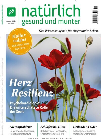 Titelbild der Ausgabe 4/2025 von natürlich gesund und munter. Diese Zeitschrift und viele weitere Elternzeitschriften und Tierzeitschriften als Abo oder epaper bei United Kiosk online kaufen.