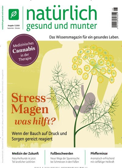 Titelbild der Ausgabe 5/2026 von natürlich gesund und munter. Diese Zeitschrift und viele weitere Elternzeitschriften und Tierzeitschriften als Abo oder epaper bei United Kiosk online kaufen.