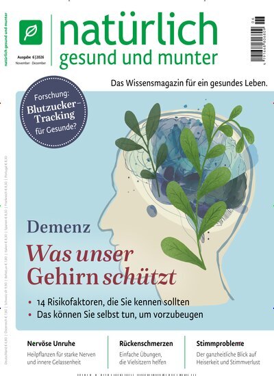 Titelbild der Ausgabe 6/2026 von natürlich gesund und munter. Diese Zeitschrift und viele weitere Elternzeitschriften und Tierzeitschriften als Abo oder epaper bei United Kiosk online kaufen.