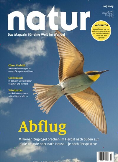 Titelbild der Ausgabe 10/2025 von natur. Diese Zeitschrift und viele weitere Reisemagazine, Freizeitmagazine und Wissensmagazine als Abo oder epaper bei United Kiosk online kaufen.