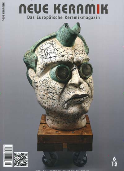Neue Keramik aktuelles Titelbild Ausgabe 6/2012 Aktuelles Titelbild von Neue Keramik. Entdecken Sie jetzt die Ausgabe 6/2012. Lesen Sie gerne Kunstmagazine und Kulturmagazine? Dann empfehlen wir Ihnen Neue Keramik als Abo oder Geschenkabo.