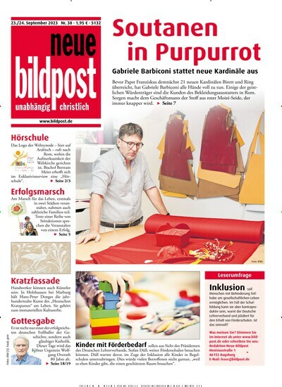 Titelbild der Ausgabe 38/2023 von neue bildpost. Diese Zeitschrift und viele weitere Kunstmagazine und Kulturmagazine als Abo oder epaper bei United Kiosk online kaufen.
