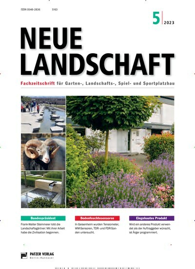 Titelbild der Ausgabe 5/2023 von Neue Landschaft. Diese Zeitschrift und viele weitere Naturzeitschriften, Landwirtschaftszeitungen und Umweltmagazine als Abo oder epaper bei United Kiosk online kaufen.