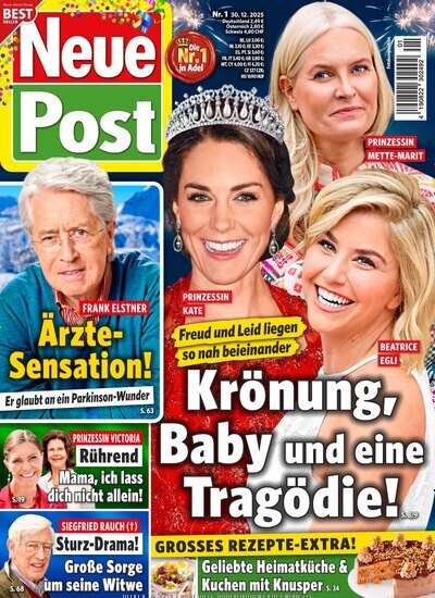 Titelbild der Ausgabe 1/2026 von Neue Post. Diese Zeitschrift und viele weitere Frauenzeitschriften als Abo oder epaper bei United Kiosk online kaufen.