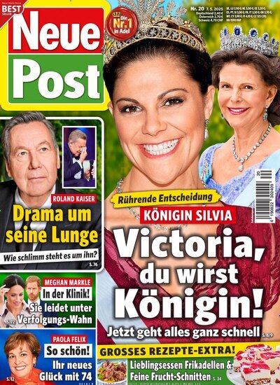 Titelbild der Ausgabe 20/2025 von Neue Post. Diese Zeitschrift und viele weitere Frauenzeitschriften als Abo oder epaper bei United Kiosk online kaufen.