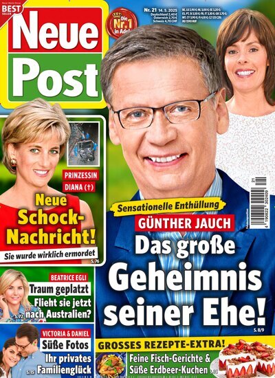 Titelbild der Ausgabe 21/2025 von Neue Post. Diese Zeitschrift und viele weitere Frauenzeitschriften als Abo oder epaper bei United Kiosk online kaufen.